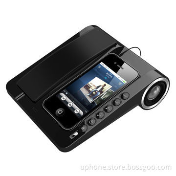 Speaker for iPhone 4/4S, Loudspeaker, Fashionable Electronic Gift, Hand-free with 220V Voltage